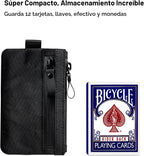 ALPAKA Metro - Bolsa cruzada y con cremallera – 7.5 L para hombre, mochila bandolera – Se adapta a tablet de 11 pulgadas con cremallera YKK – Bloqueo RFID pequeño dinero y cartera con cremallera para