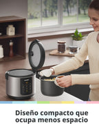 COMFEE' Arrocera con 6 funciones, 4 tazas de arroz sin cocer