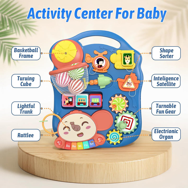 QDRAGON Andador de bebé 3 en 1 y centro de actividades para niños,...