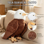 Peluche de águila calva con peso de 4 libras, felpa de águila calva de 20 pulgadas, para cumpleaños, regalo para niños, decoración de fiesta, cumpleaños y Navidad