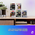 Estuche de plástico duro Funko Pop Protector - Apilable y entrelazado (8) cajas