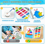 ZMLM Paquete de 24 libros para colorear del océano, recuerdos de fiesta de