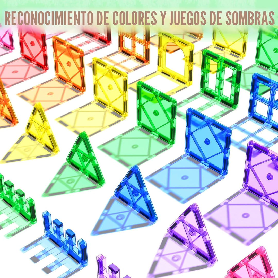 Soyee Bloques de construcción magnéticos para niños de 3 a