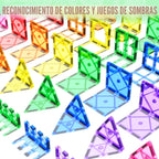 Soyee Bloques de construcción magnéticos para niños de 3 a