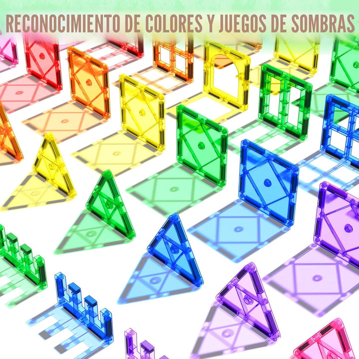 Soyee Bloques de construcción magnéticos para niños de 3 a