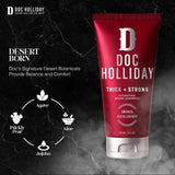 DOC HOLLIDAY Champú hidratante para barba grueso y fuerte \u2013 Ar...
