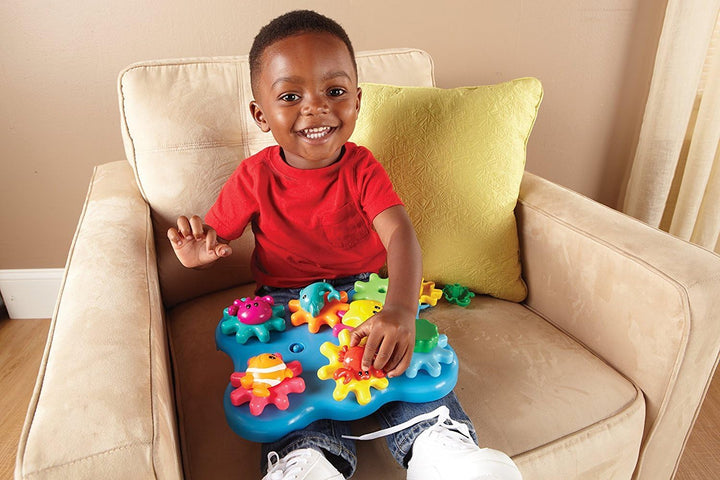 Learning Resources Ocean Wonders Build Spin juguete de