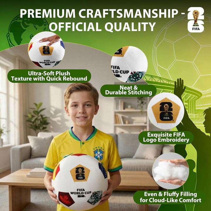 Pelota de fútbol oficial de la Copa Mundial de la FIFA 2026, almoha...
