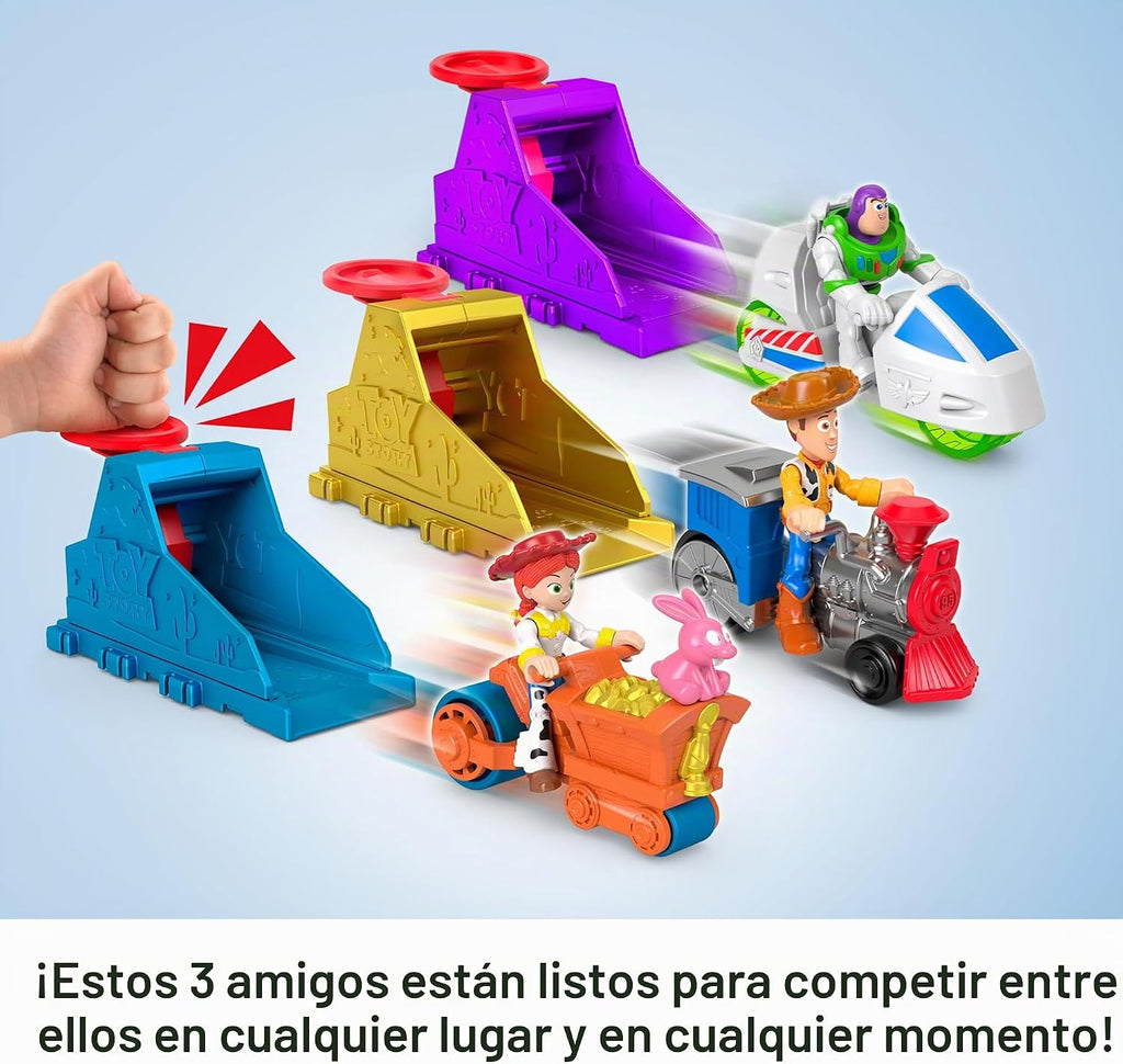 Fisher-Price Imaginext - Juego de lanzamiento de Toy Story de Disney y