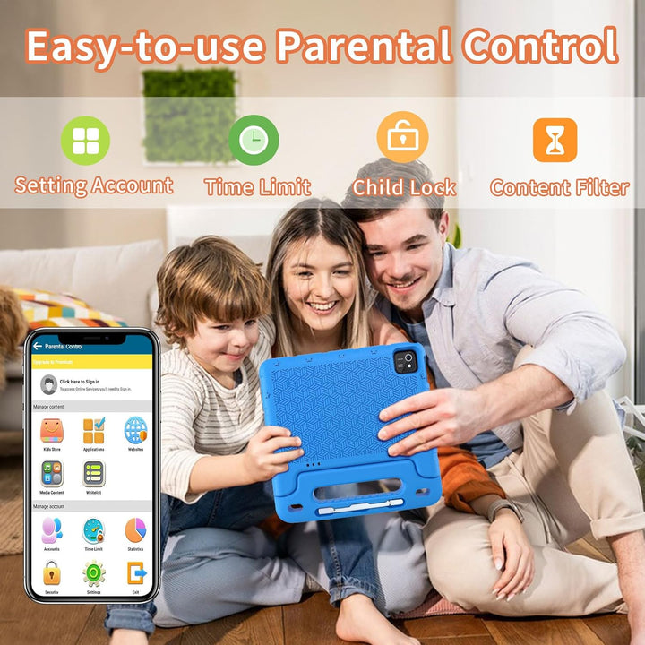 EDDBNi Tableta para Niños Android 14 Tableta de 10 Pulgadas Tableta...