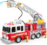 JOYIN Camión de bomberos extra grande para niños con