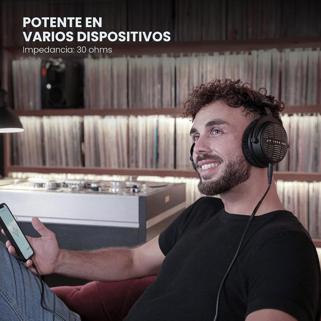 Beyerdynamic DT 1990 Pro MKII (30 Ohm), auriculares de estudio de espalda