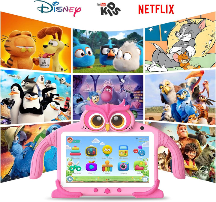 Tableta para niños de 7 pulgadas, tableta de 32 GB para niños de 3...