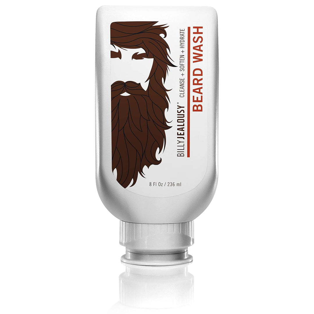 Billy Jealousy Lavado de barba para barba suave, manejable y sin en...