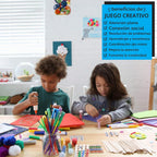 Made By Me Ultimate - Caja de manualidades, actividades de arte y manualidades, juego de 1000 piezas, estuche de almacenamiento, ideal para artes y manualidades preescolares, proyectos para adultos y