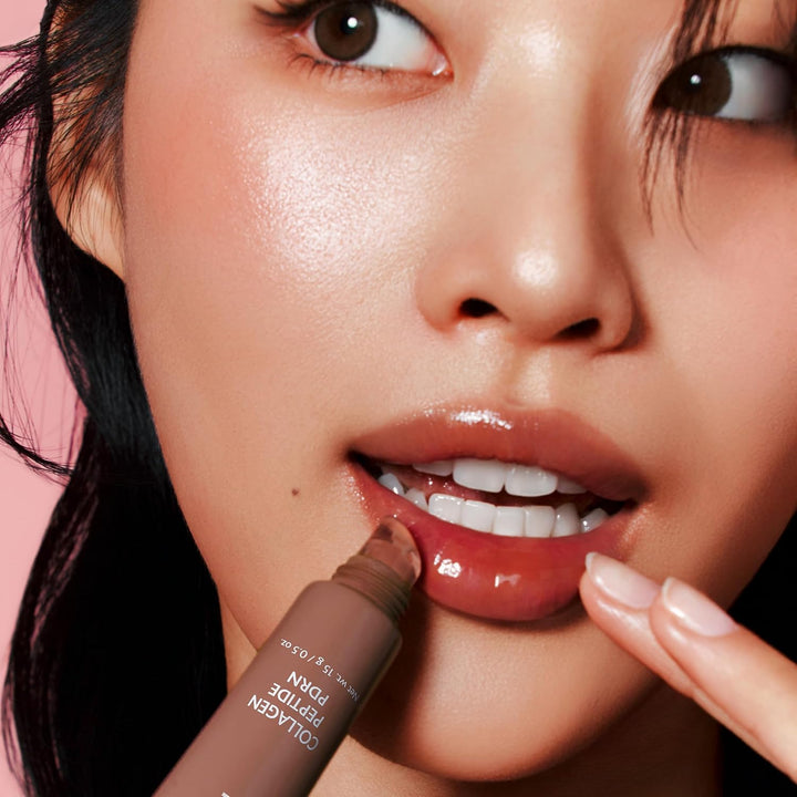 milktouch Bálsamo labial de colágeno vegano que brilla intensamente...