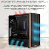 Lian Li LANCOOL 217 ATX Mid-Tower PC Case, 5 ventiladores PWM, made...