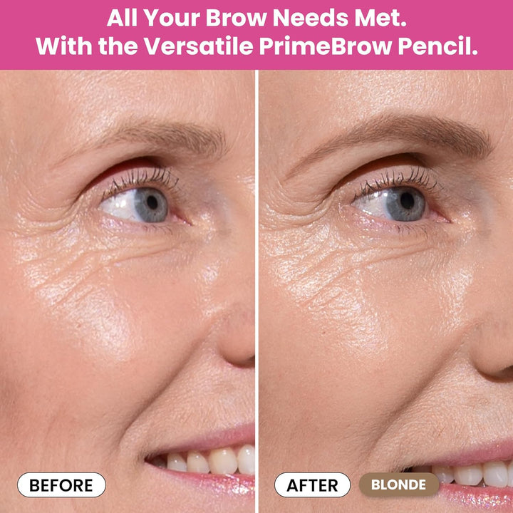 Prime Prometics Lápiz PrimeBrow para Mujeres Maduras \u2013 Punta U...