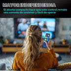 EZclicker Control Remoto para TV para Personas Mayores, Control Remoto Extra Simple con Botones Grandes (Azul)