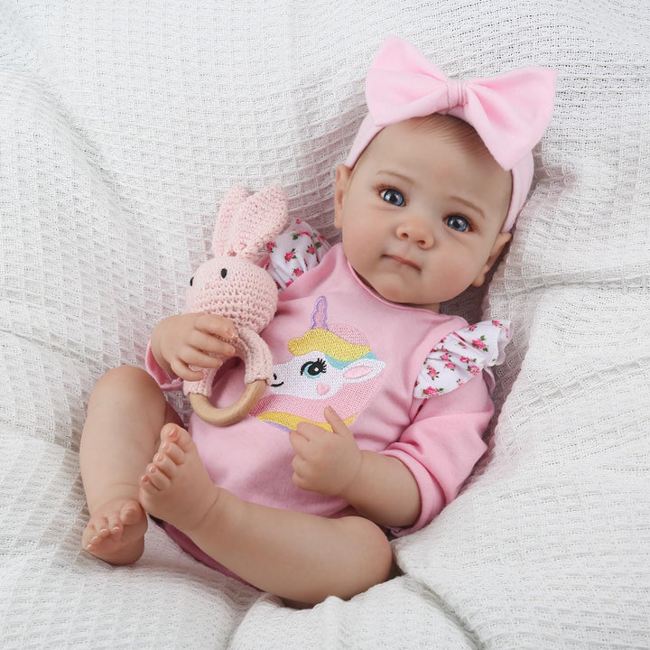 KSBD Reborn Baby Dolls - Muñeca realista de 20 pulgadas, muñeca de...