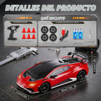 YESHIN 1:24 Lamborghini Huracan RC Drifting Car Rojo, Lamborghini Coche de