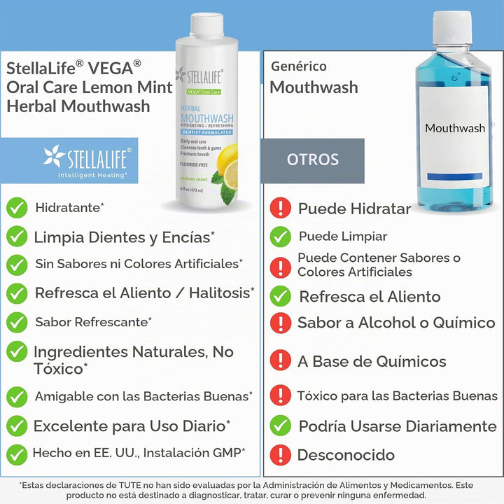 StellaLife Wellness - Enjuague bucal a base de hierbas \u2013 Soluc...