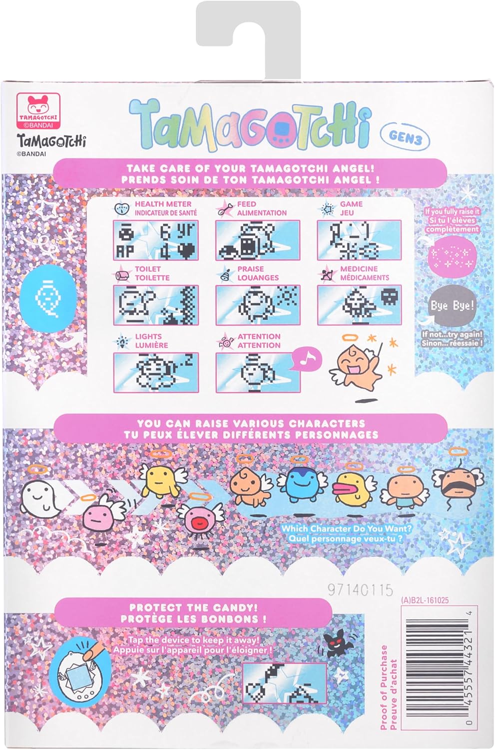 Tamagotchi Original - Reflejo de celebración