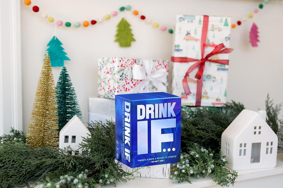 Drink IF… Juego para beber para adultos para fiestas + expansión After Dark | Divertido juego de cartas para romper el hielo y estimular conversaciones entre amigos y grupos | Ideal para noches de juego y juegos previos | Regalo divertido para adultos
