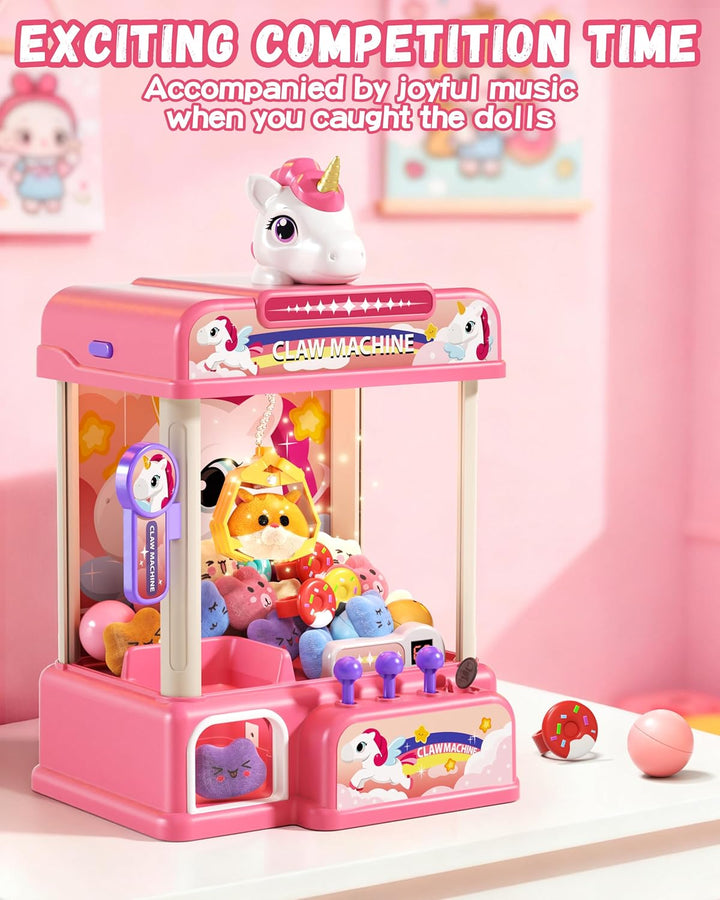 Eohemeral Máquina grande de garras Unicarns para niños, máquina de...