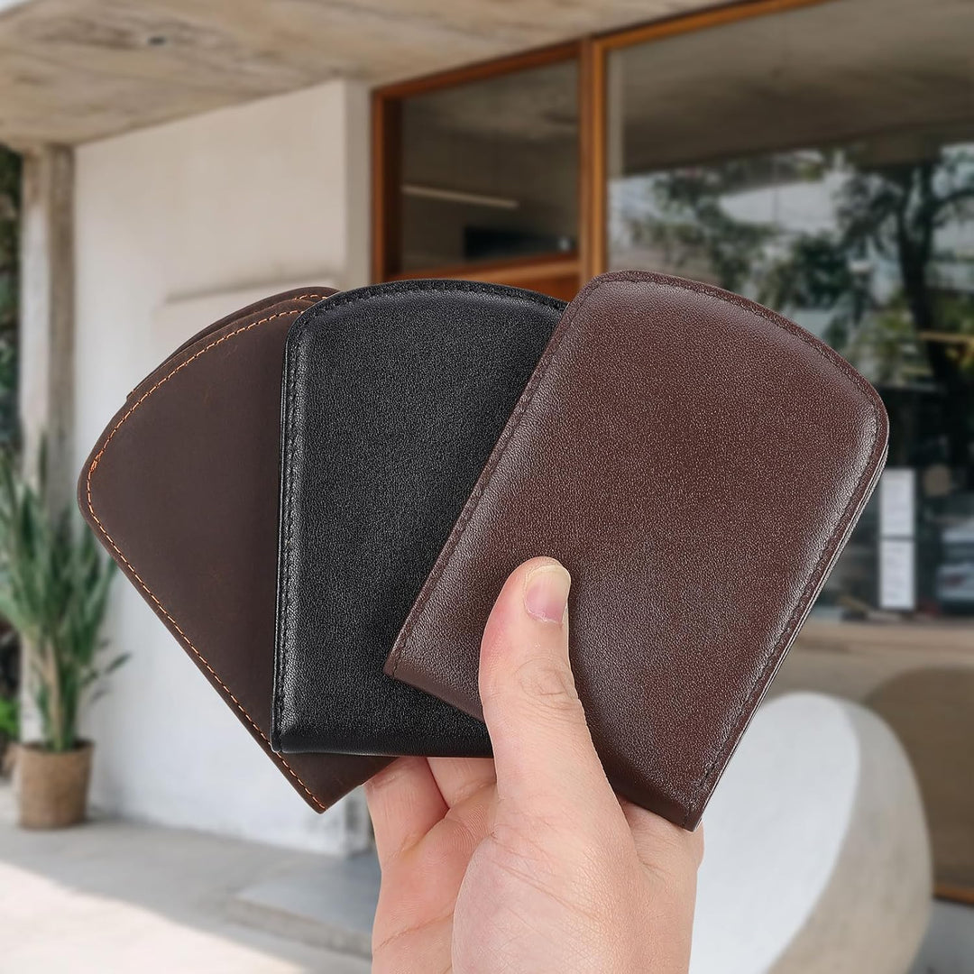 Cartera Polare delgada curva para bolsillo frontal con bloqueo RFID...