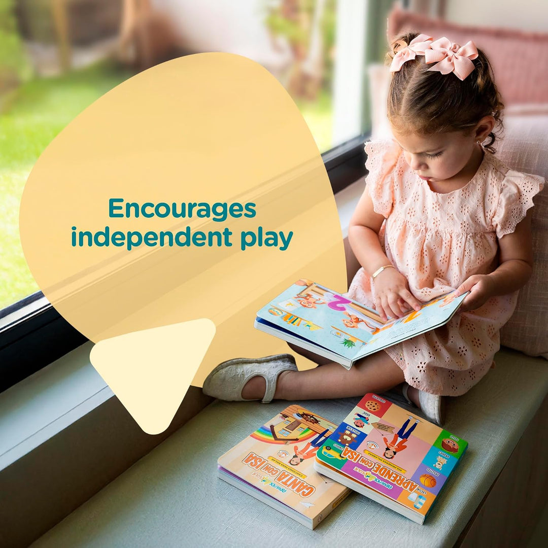 Aprende Peque Libro de aprendizaje interactivo para niños