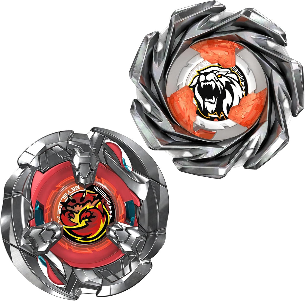 Beyblade X Clamp Crab 9-65S BX & Crest Leon 4-55A UX Dual Pack
