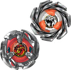 Beyblade X Clamp Crab 9-65S BX & Crest Leon 4-55A UX Dual Pack