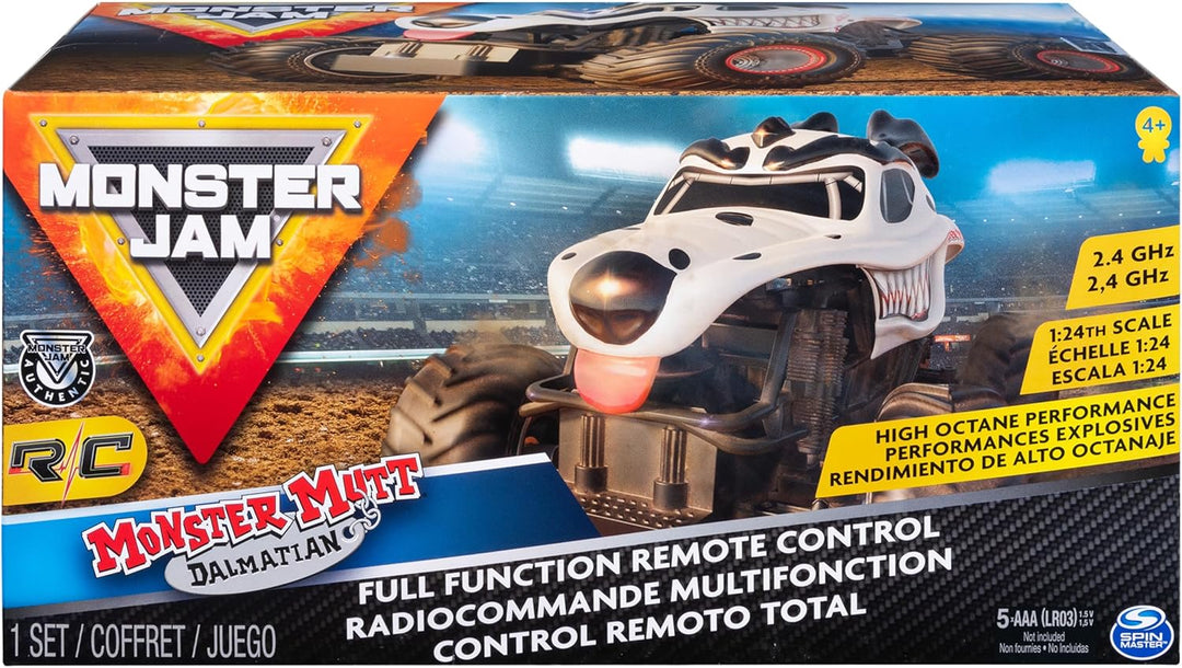 Monster Jam, Camión monstruo oficial Monster Mutt Dalmatian a contr...