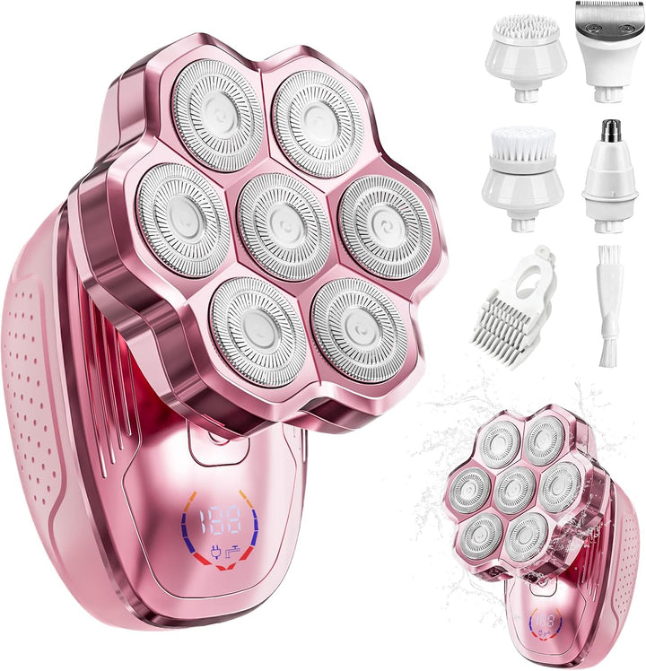 Maquinillas de afeitar eléctricas para piernas de mujer, afeitadora...