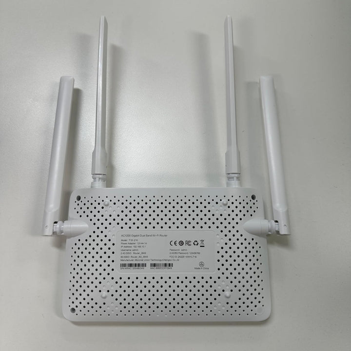 U-SPEED Enrutador WiFi AC1200 Router inalámbrico de doble banda, ve...