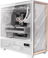 Antec Flux Pro Blanco, 6 ventiladores PWM incluidos, panel frontal...