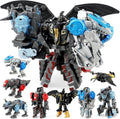 Transforming Robot Dinosaur 4-en-1 STEM Toys, Gifts para Kids Boys