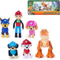 PAW Patrol The Dino Movie Dino Adventure Pack con 6 figuras de juguete