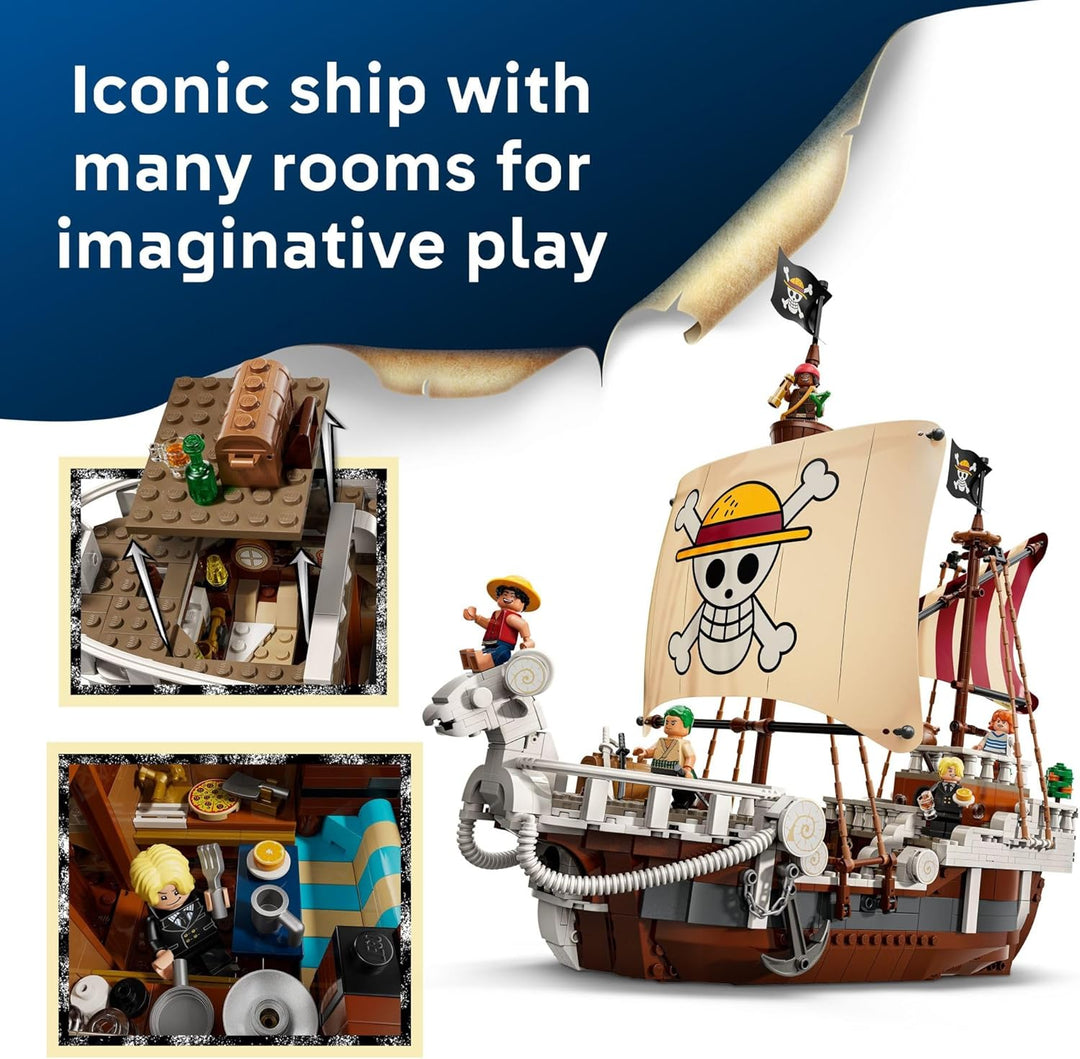 LEGO ONE Piece The Going Merry Pirate Ship Building
