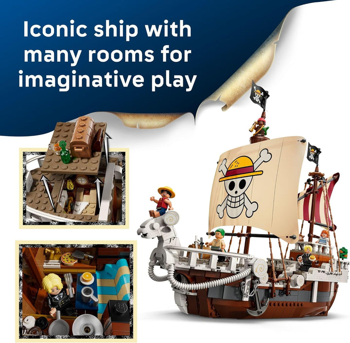 LEGO ONE Piece The Going Merry Pirate Ship Building