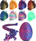 Huevos de dragón impresos en 3D con dragón en el interior