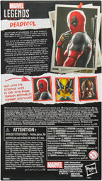 Marvel Legends Series Deadpool, Figura de acción coleccionable de Deadpool y Wolverine, Moderno