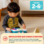 Chuckle & Roar Pop it! Teclado ABC y ortografía, lector óptico