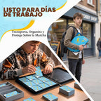 Carpeta de tarjetas para tarjetas de Pokémon, carpeta de 9 bolsillos para 900 tarjetas con 50 fundas extraíbles, 3 anillos con cremallera, estuche para tarjetas TCG, MTG, colección de tarjetas