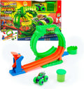 Hot Wheels Monster Trucks Mutant Chaos, Chaos Loop Challenge Playset