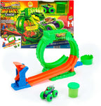 Hot Wheels Monster Trucks Mutant Chaos, Chaos Loop Challenge Playset