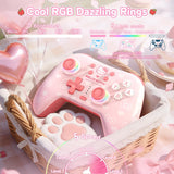 Kuitmor Pink Switch Controller,Hello Kitty Hall Effect Controllers...
