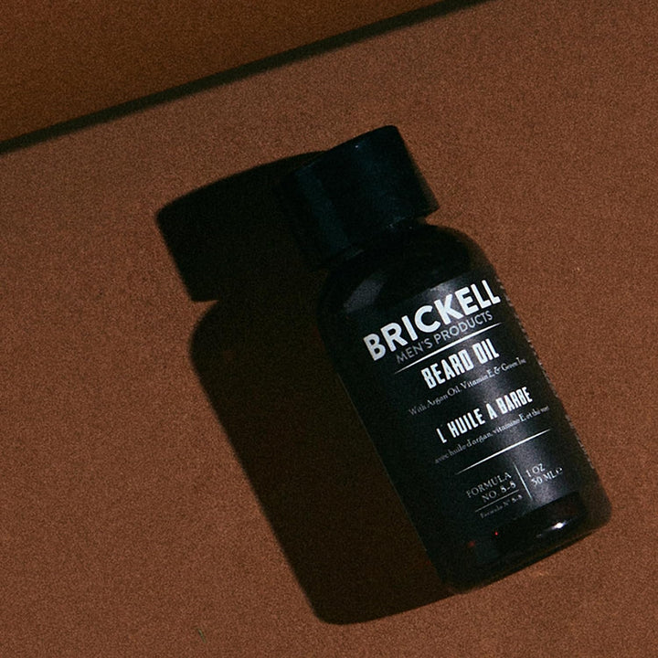 Brickell - Aceite de barba para hombre, aceite de argán y jojoba pa...