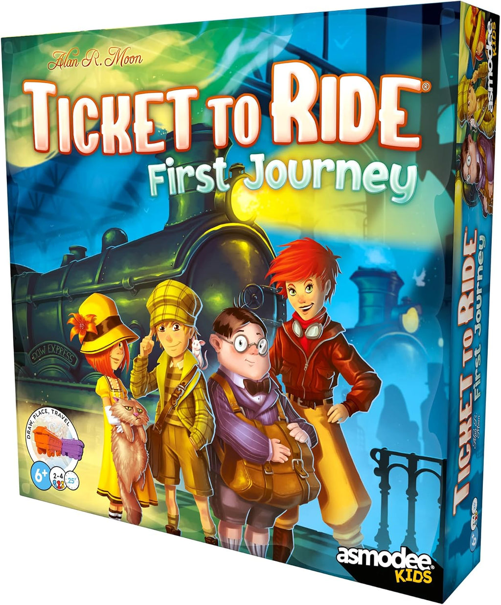 Ticket to Ride: Juego de mesa First Journey para niños y familias
